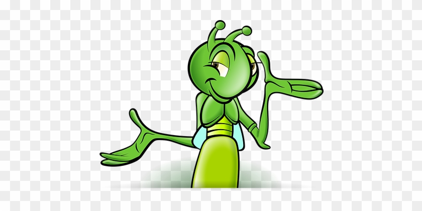 Cricket Insect Grasshopper Pest Nature Wil - Cartoon Cricket - Free  Transparent PNG Clipart Images Download