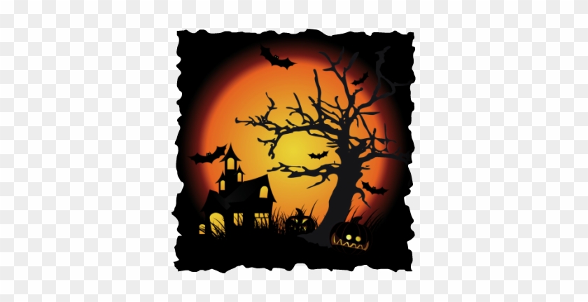 Picture - Coloring Pages Of Halloween Haunted Houses #868675