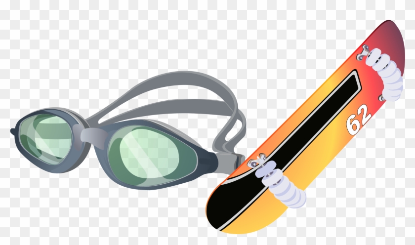 Euclidean Vector Adobe Illustrator Clip Art - Swim Goggles #868748