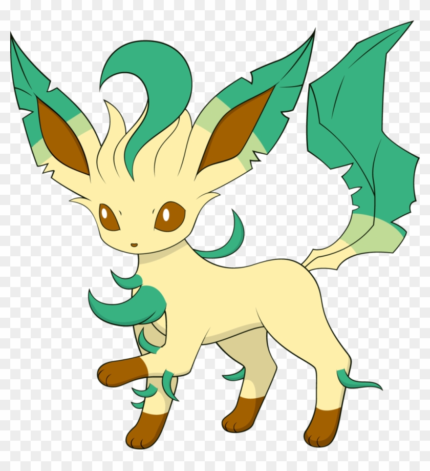 Pokemon Clipart Eeveelutions - Shiny Leafeon Png #868913