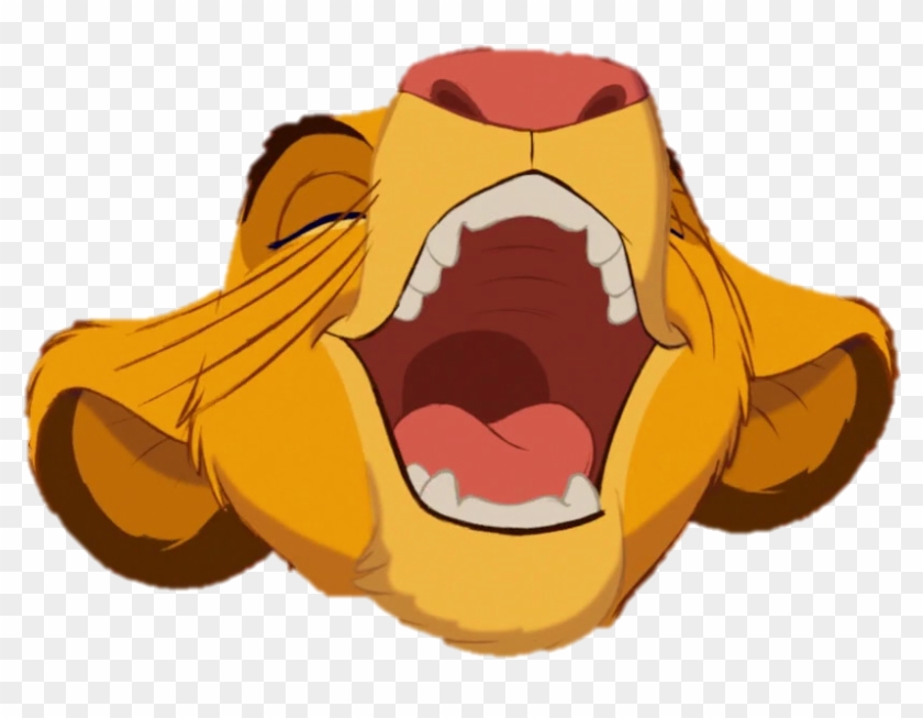 Lion Clipart Laugh - Lion King Simba Laugh #868920