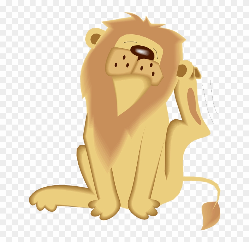 Itchy Lion - Lion Animation #868957