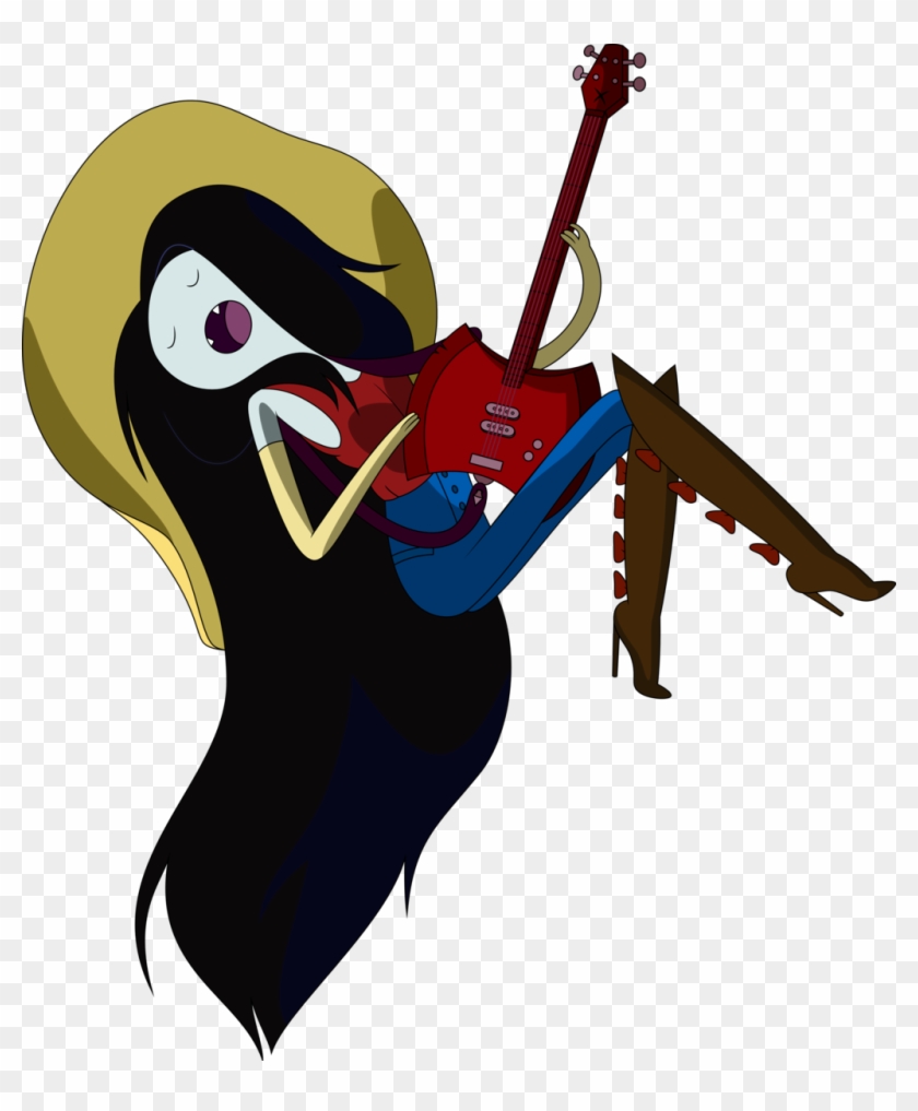 Marceline Floating On Her Back - Marceline The Vampire Queen #868990