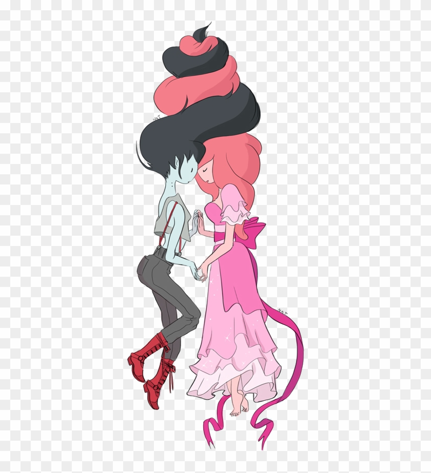 • 1k Adventure Time Mine Sugarless Gum Bubbline Princess - Princess Bubblegum And Marceline #869004