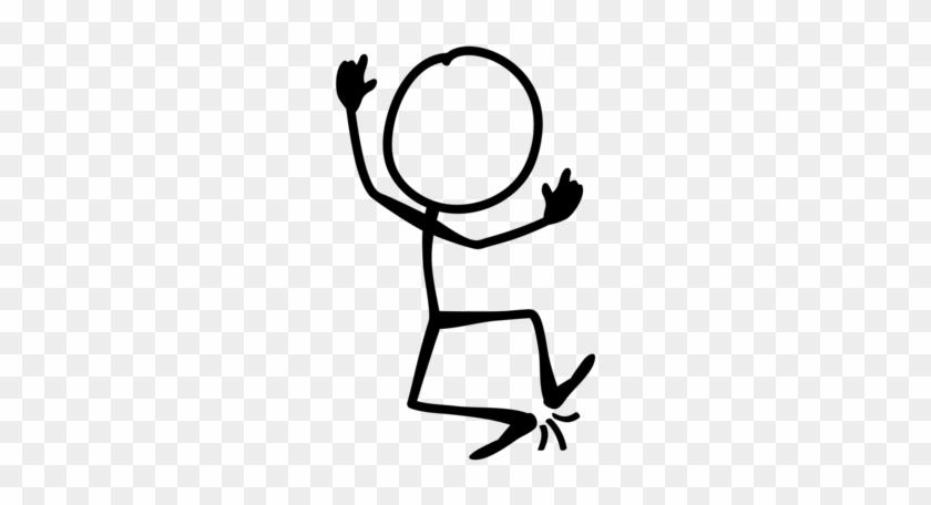 Happy Stick Person Clipart - Happy Stick Figure Clip Art #869043