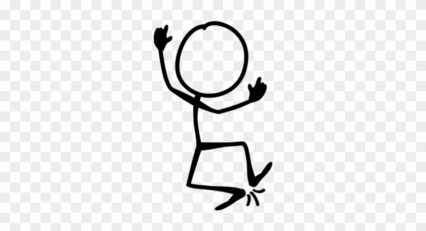 Drawing Stickman Happy - White Stick Figure PNG Transparent With Clear  Background ID 278936 png - Free PNG Images