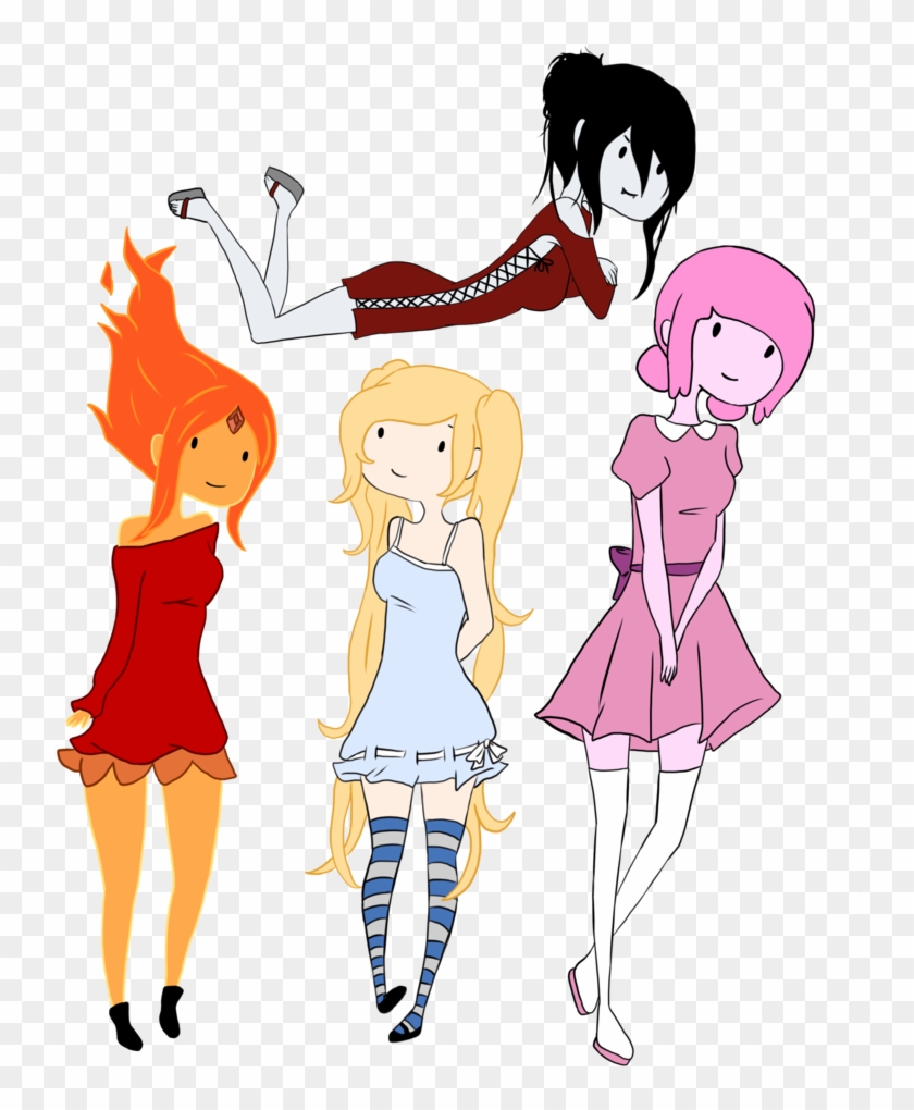 55 Images About Adventure Time On We Heart It - Adventure Time Girl Characters #869073