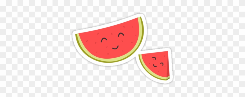 Happy Watermelon Redbubble Sticker - Watermelon Sticker #869084
