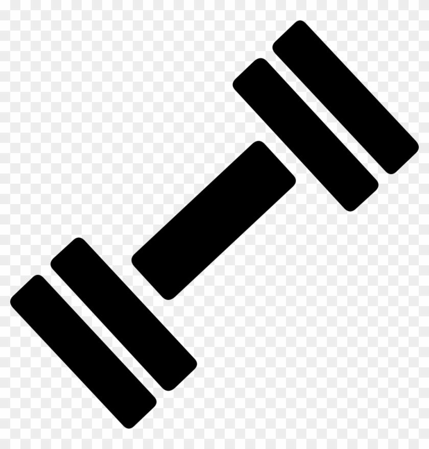 Png File Svg - Dumbbell Icon Png #869177