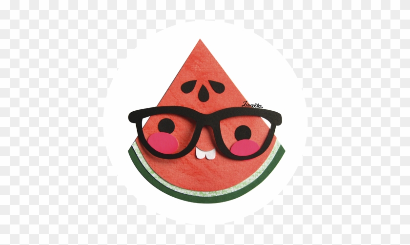 Nerd, Fruit, And Watermelon Image - Tumblr #869187