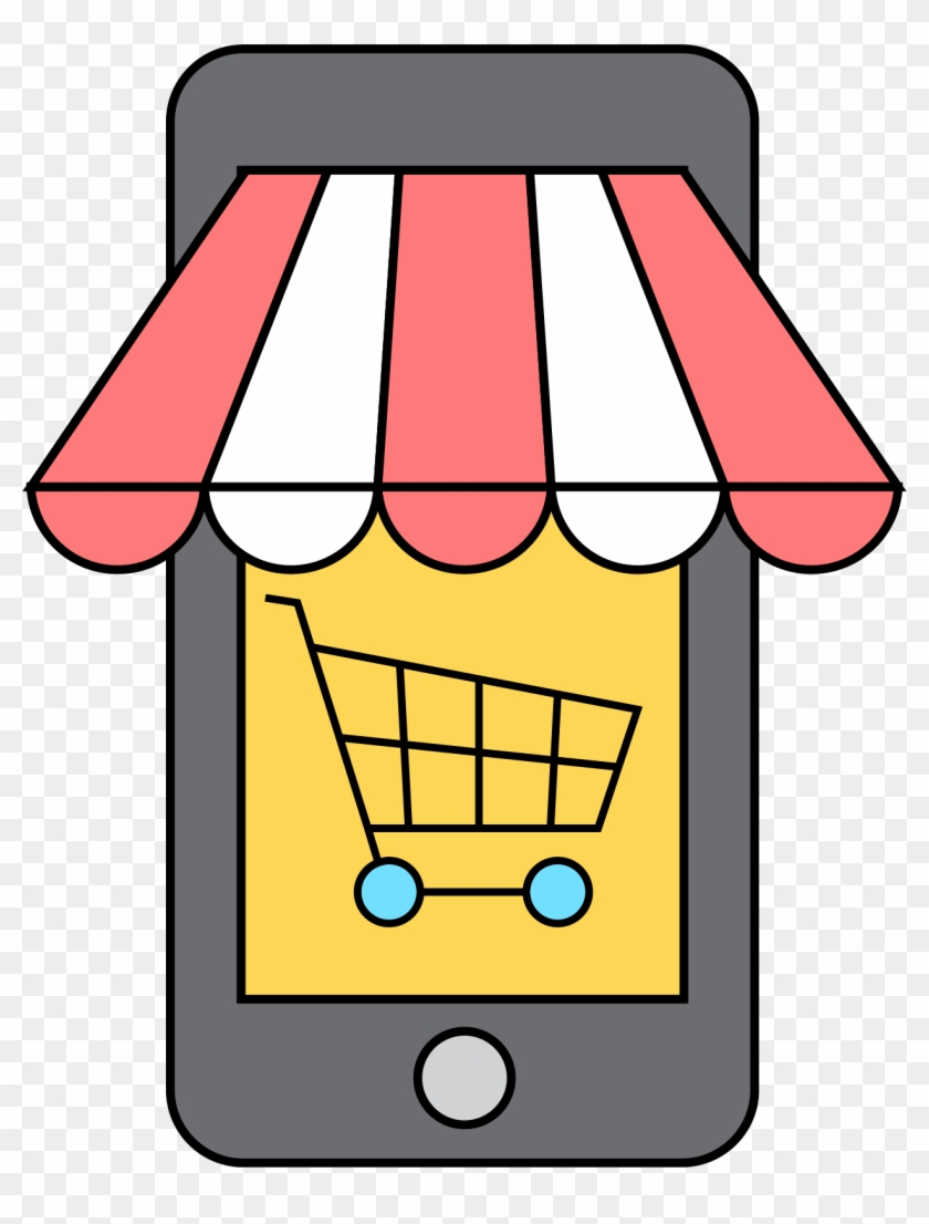 Supermarket E-commerce Shopping Clip Art - E-commerce #869257