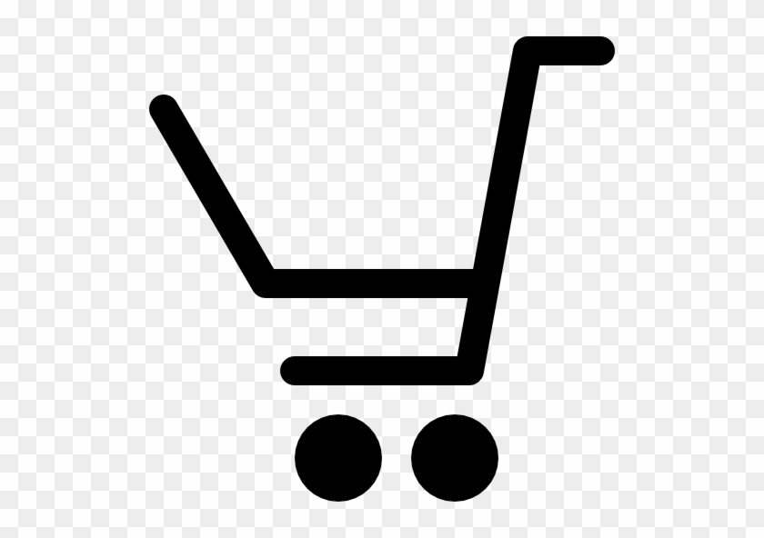 Supermarket Shopping Cart Icon - Shopping Cart #869305