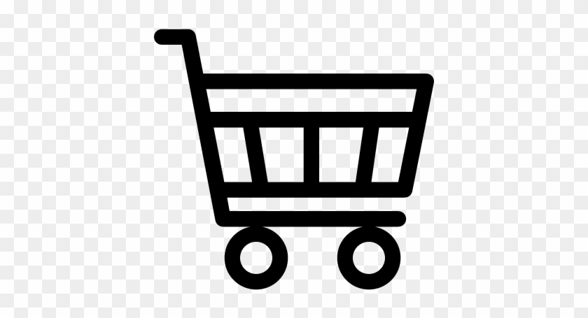 Supermarket Cart Vector - Supermarket Cart Icon #869335