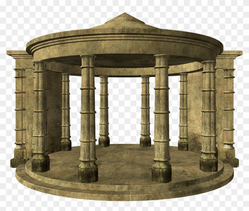 Colosseum Ruins Architecture Clip Art - Pantheon Radio #869365