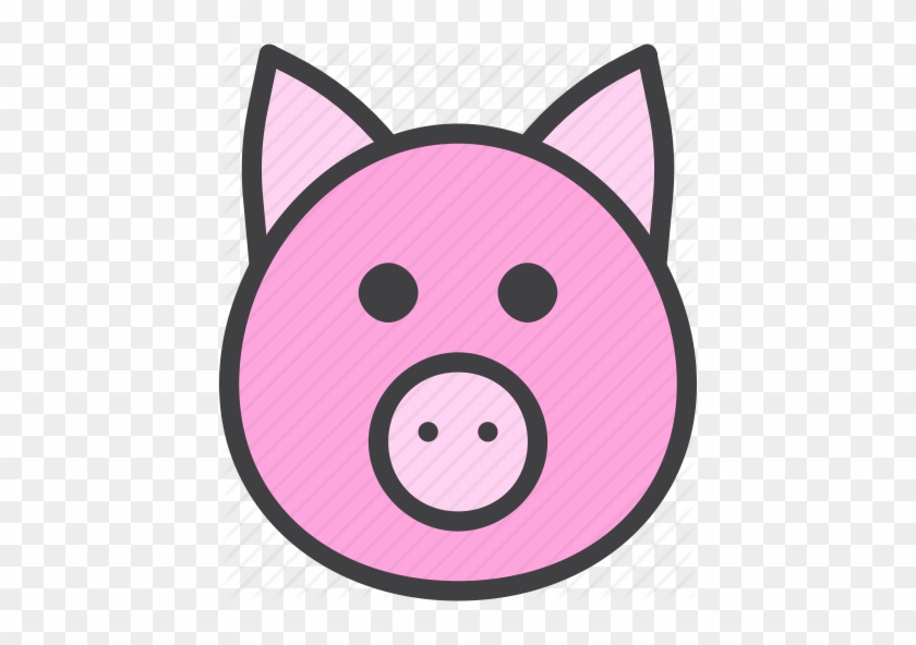 Pork Clipart Pink Pig - Pikachu Icon Png #869528