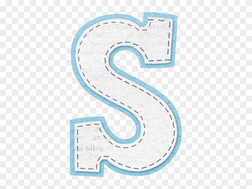 Letras Mayúsculas Rosadas Y Celestes Para Un Baby Shower - Letras Para Baby Shower #869578