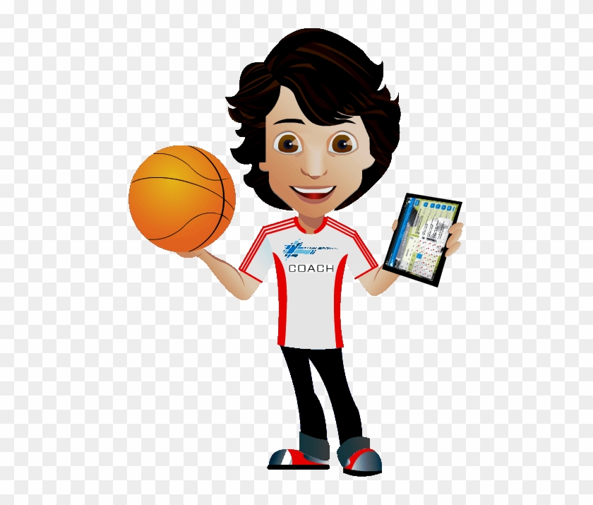 Sports Coach Clip Art - Basketball Moves - Free Transparent PNG Clipart  Images Download