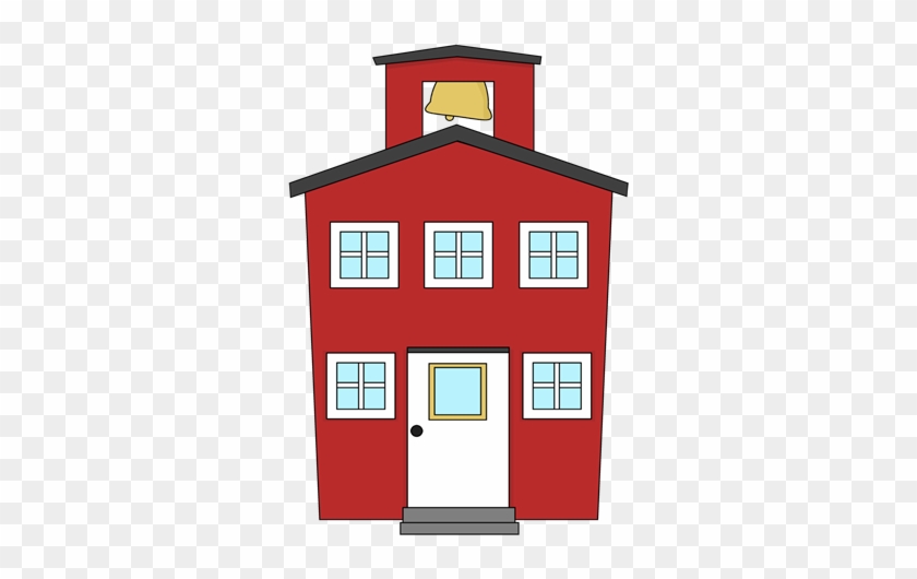 Red Schoolhouse - Cute Clip Art For School #869626