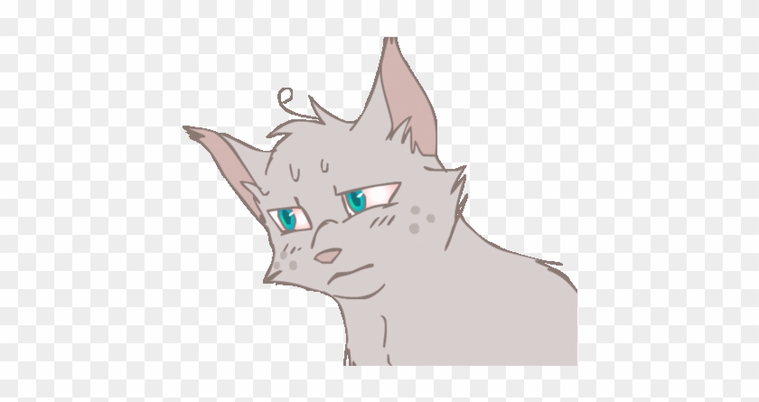 He Is Always Fun To Draw With His Emotions And Stuff - Warrior Cat Drawing Gif #869646