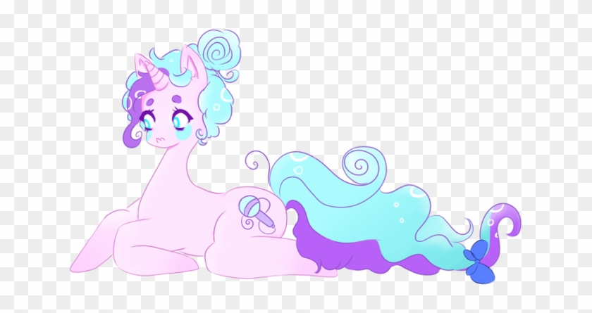 Silent Sparkle * Pony Oc * Updated Drawing) By Florabloom - Cartoon #869661