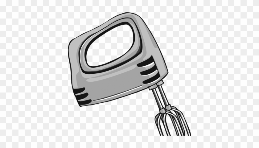 Electric Whisk Clipart - Electric Hand Mixer Clip Art #869693