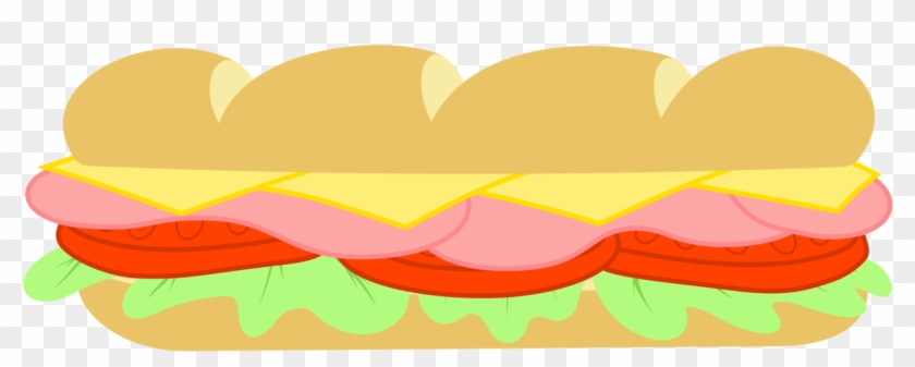 Sub - Sandwich - Drawing - Draw A Subway Sandwich - Free Transparent PNG  Clipart Images Download