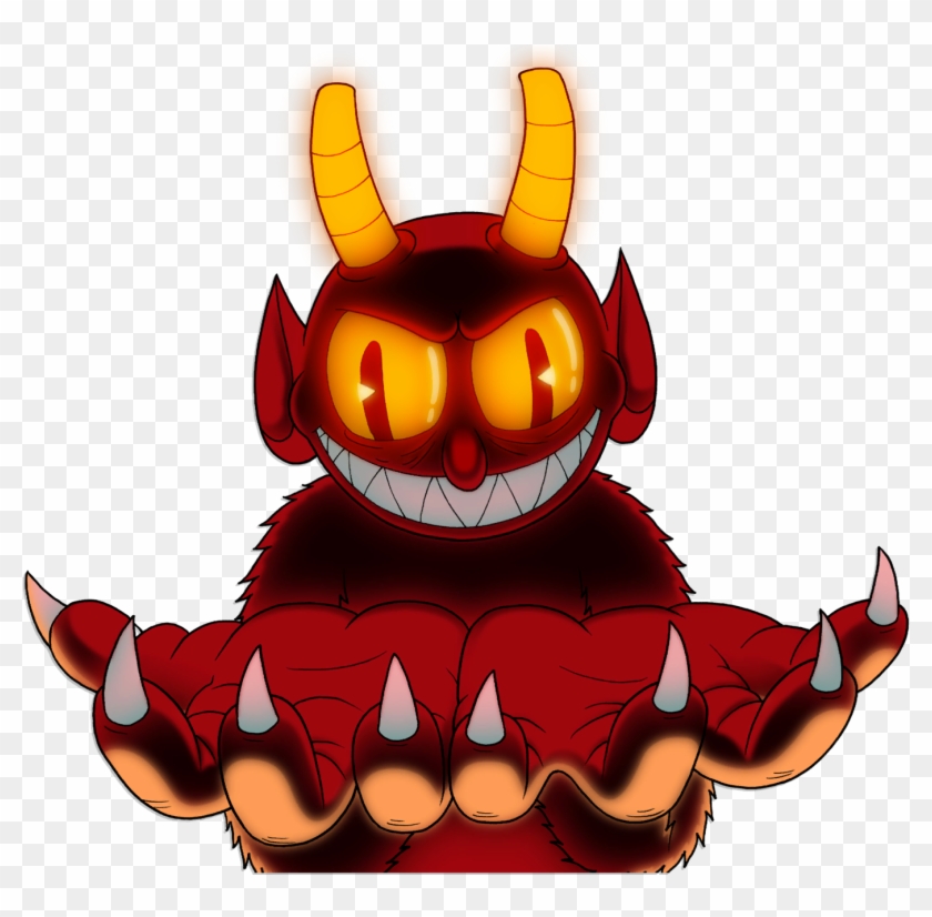 Demon Clipart Transparent Background - Devil Cuphead Png #869871