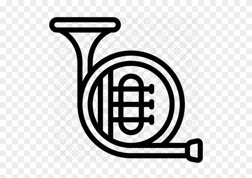 French Horn Icon - Horn #869935
