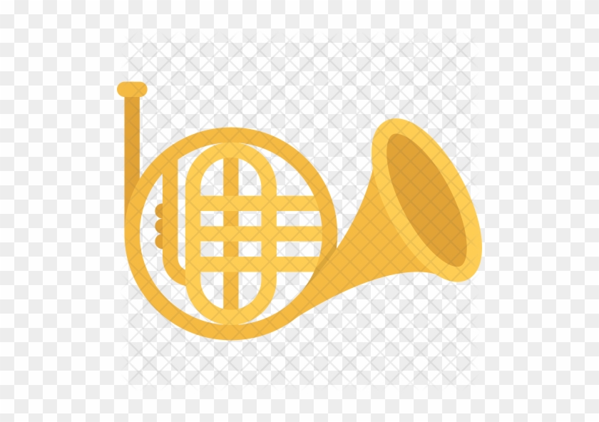 French Horn Icon - Music #869966