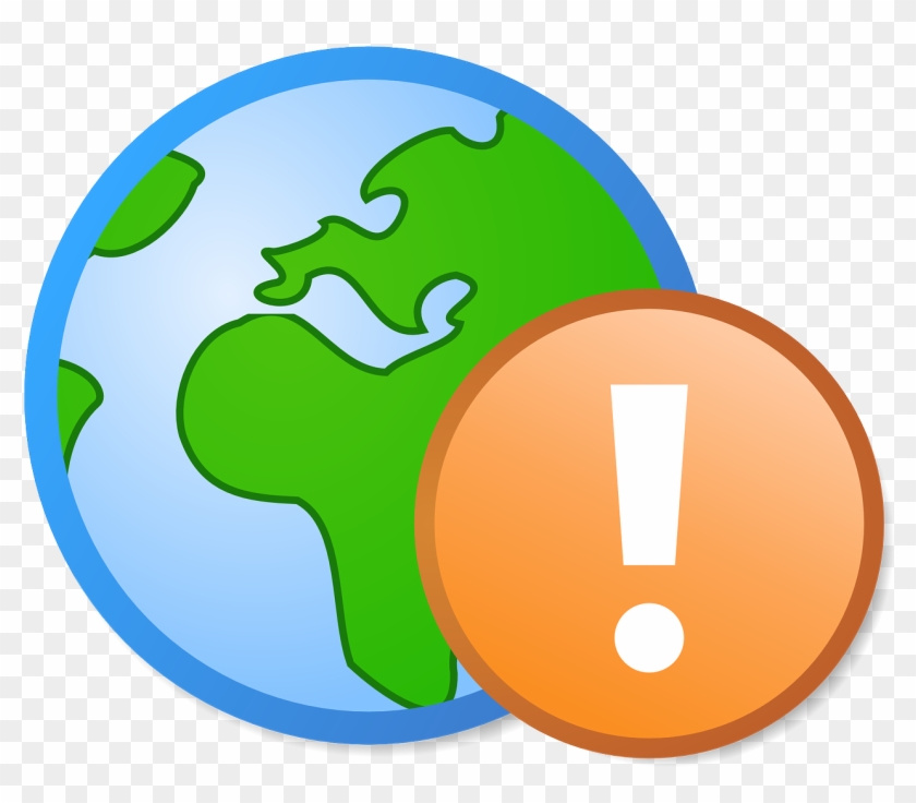 Green Blue Globe Earth Warning Transparent Image - Globe #869983