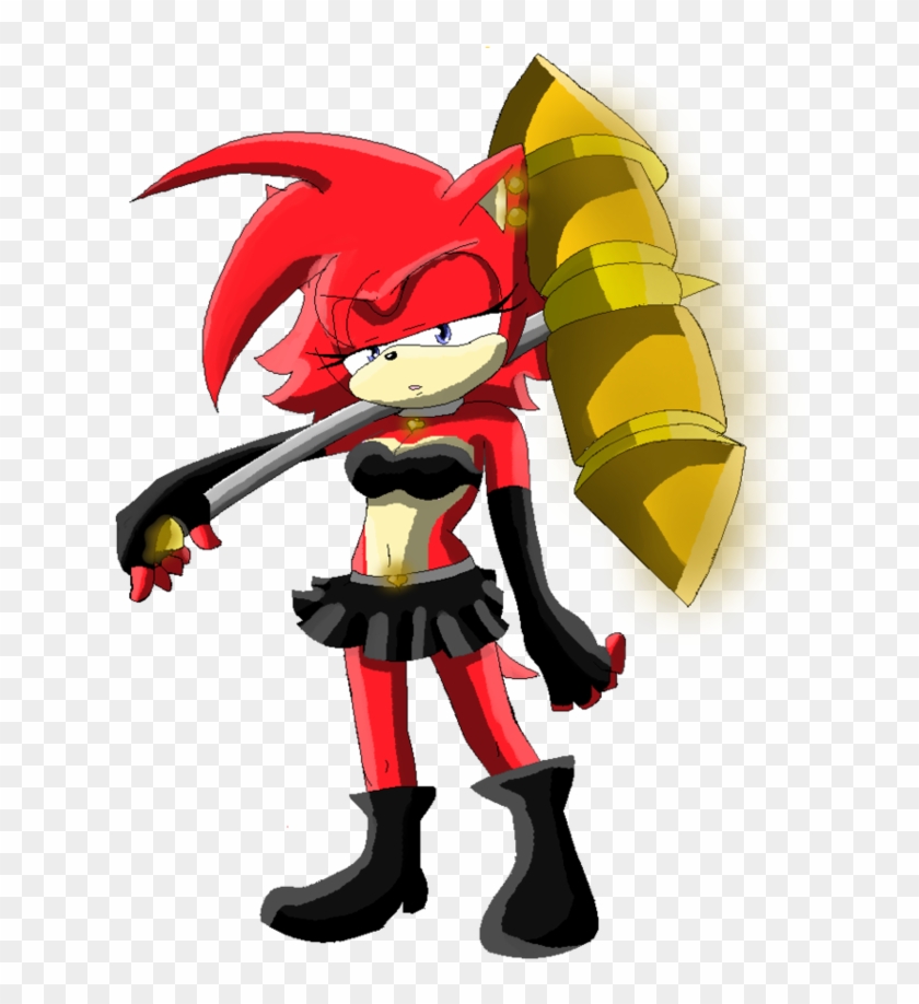 Elsie The Hedgehog By Daft Punk Girl2 On Deviantart - Red Girl Hedgehog #869986