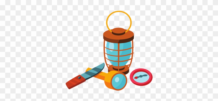 Camping Tools Travel Icon - Illustration #869996