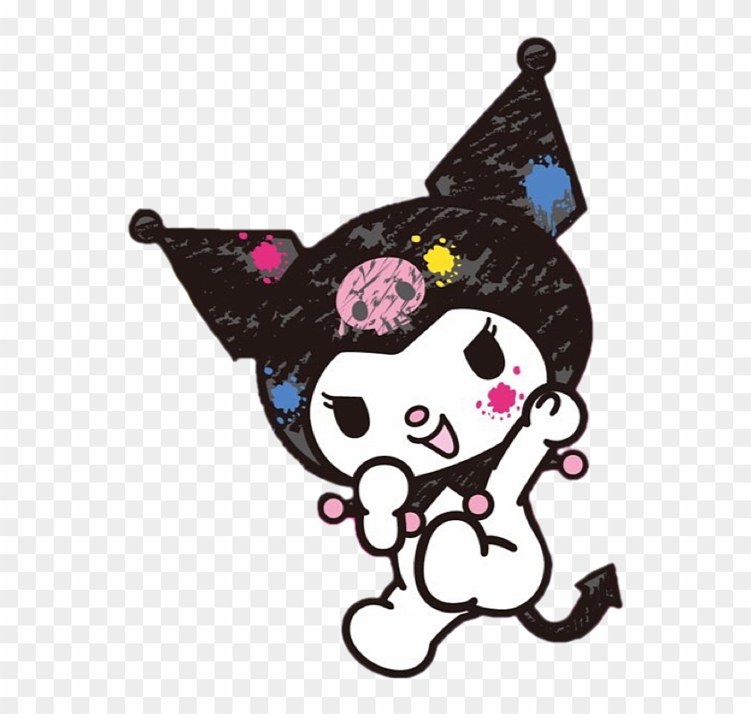 Printing Sanrio Kurumi Punk Cute Mymelody Draw Colorspl - Cartoon #870011