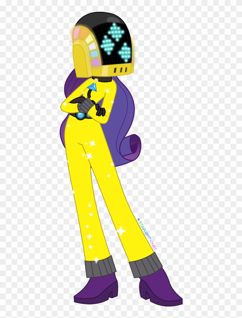 Daft Punk Clipart My Little Pony - My Little Pony Equestria Girls Punk Rarity #870013