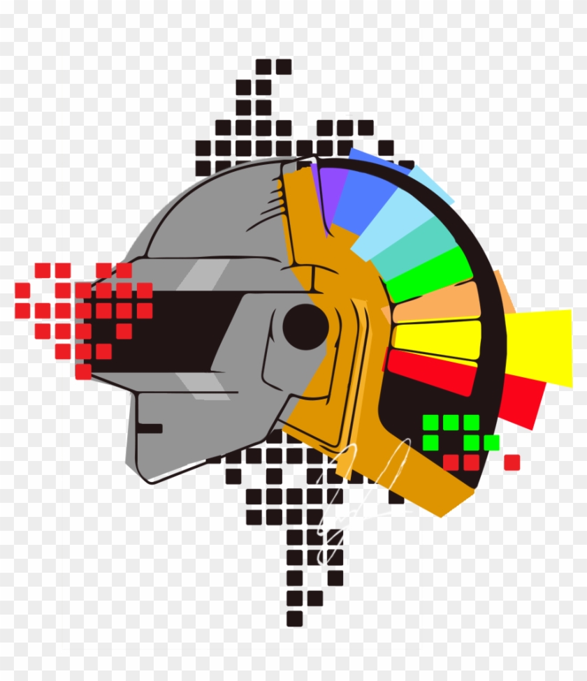 Download Daft Punk Png Transparent Picture For Designing - Cool T Shirt Design Png #870018