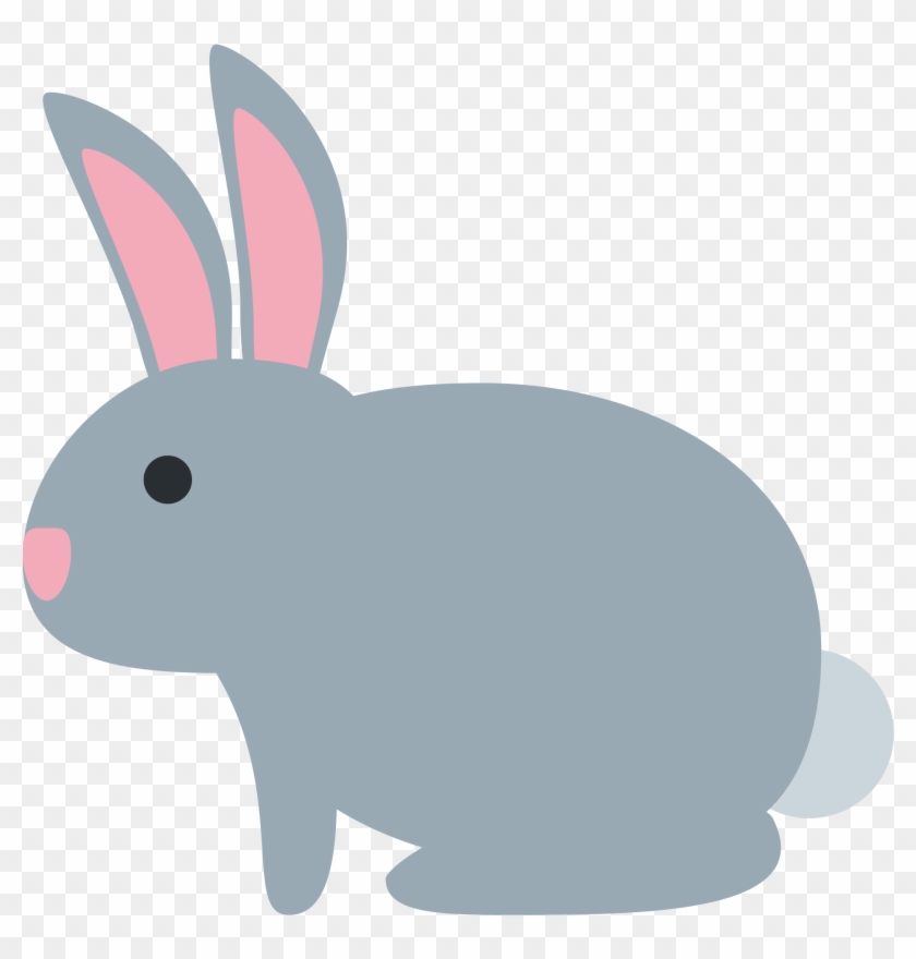 Pink Rabbit Cliparts 9, Buy Clip Art - Lapin Emoji #870085