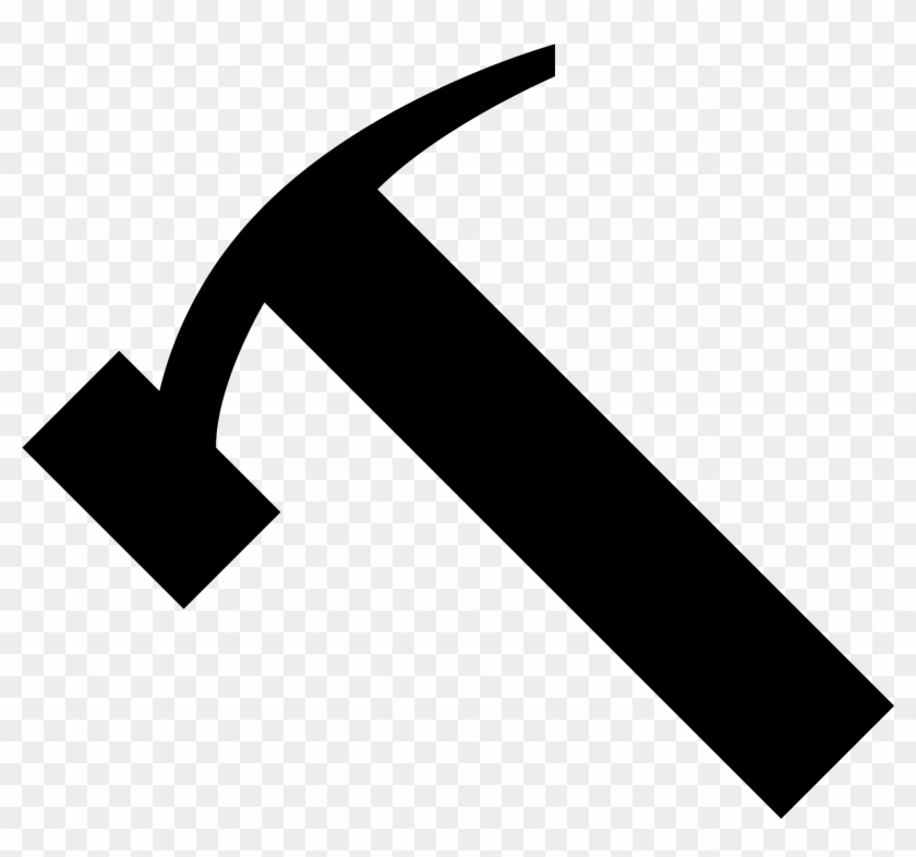 Hammer - Black Hammer Text Symbol #870134