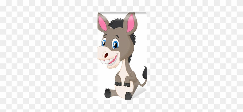 Cute Baby Donkey Cartoon #870138