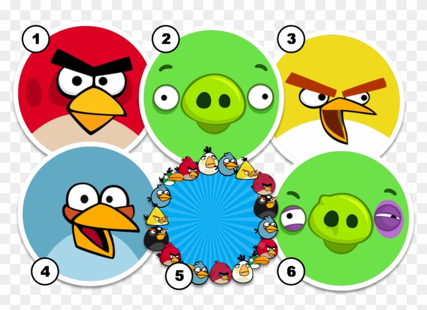 Angry Birds Cake Toppers Brisbane - Angry Birds #870221