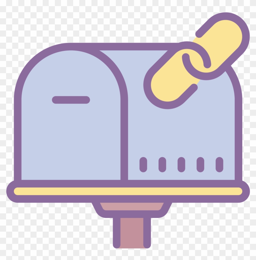 Linked Mailbox Icon - Boite Aux Lettres Icone #870247