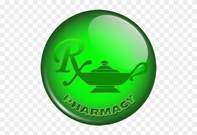 Pharmacy Genie Lamp Logo Clipart Image - Pharmacy #870287