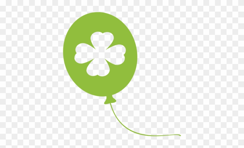 St Patrick Clover Balloon - St Patrick Day Chapeu Icon Png #870318