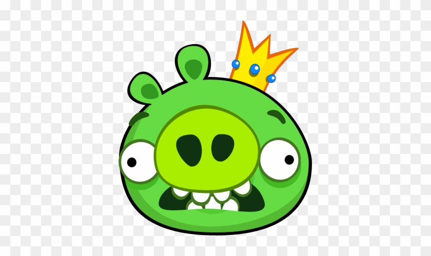 Angry Birds King Pig Scared - King Pig Angry Birds #870339