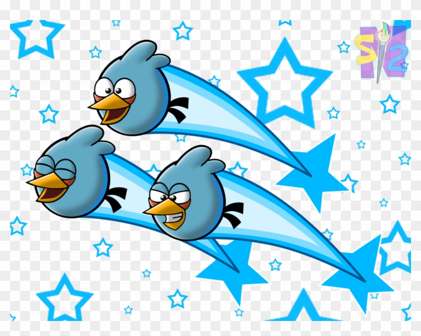 How To Draw A Blue Angry Bird - White Sparkles Gif Animated #870361