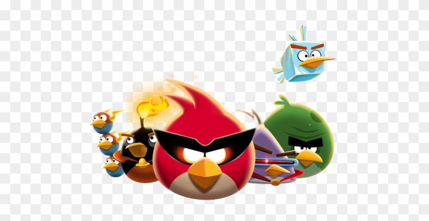 Angry Birds Wallpaper Called The Flock - Angry Birds Space - Strategy Guide #870366