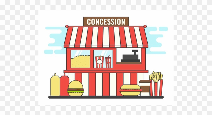 Sign Up For Concession Duty Now - Concession Stand Clipart Free #870403