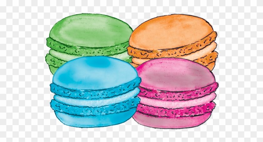 Macaron Clipart Cookie - Macaron Clipart Transparent #870409