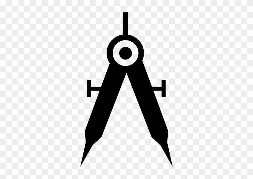Drawing Compass - Drawing Compass Icon Png #870454