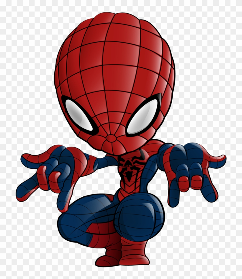 Spiderman By Haruinkisitor Spiderman By Haruinkisitor - Baby Marvel Characters Png #870466
