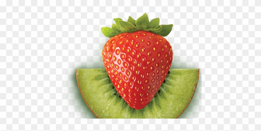 Strawberry Png - Cartoon Strawberry And Kiwi #870510